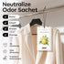12 Packs Closet MYARO Lemon Scented Sachets for Drawer Bathroom Odor Eliminator - Fresh Home Fragrance Car Air Frehener