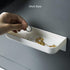 2 Styles Adhesive Plastic Floating Shelves Stick on Wall Mounted Shower Organizer Caddy for Bathroom Kitchen Cabinet