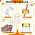 40 Sets 40 40 (Silver,8 oz) Irenare Plastic Small Milk Bottles with Straws and Metal Lids Clear Plastic Bottle