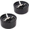 QT 2X Cross Blades with Gaskets, Compatible with Magic Bullet 250W MB1001 Series Replacement Part
