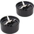 QT 2X Cross Blades with Gaskets, Compatible with Magic Bullet 250W MB1001 Series Replacement Part