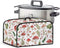 Mushroom Crock Pots Cover, Resistant Oval Slow Cooker Cover with Top Handle, Kitchen Appliance Cover