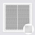 Trolleyshop 4pcs Dryer Vent Grill Bird Guards, Bathroom Exhaust Vent Covers, Customized Size Inserts