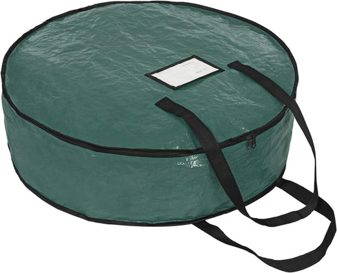 ProPik Christmas Wreath Storage Bag - 36" Holiday Container with Heavy Duty Handles, Tear Resistant