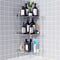 Bakzon Corner Shower Caddy, 3 Tier Acrylic Shower Organizer Corner for Inside