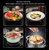 Veggie Steamer Basket, Stainless Steel Folding Vegetable Steamer Insert, Expandable for Various Size Pots (5.5" to 9")