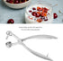 Cherry Pitter Aluminum Alloy Tool, Olive Stone Remover for Kitchen Appliances, Quality Finish Fruit Corer