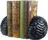 6.5Inch Set Brain Bookends, Tall Brain Decorative Resin Book Shelf Organizers Book Holders Shelf Dividers Book Ends