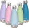 MIRA 12 oz Slim Insulated Water Bottle, Stainless Steel Cola Shape Thermos, Double Wall Flask - Pearl Blue