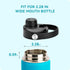 Lid for Hydro Flask 32 40 oz Water Bottle, Spout Lid with Handle Replacement for Wide Mouth Lid Chug Cap