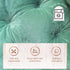Yuthsona Non-Slip Rocking Chair Cushion Seat Cushion Plush with Ties Soft Seat Pad with High Back Desk Chair Pad