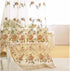 Luxury Embroidered Sheer Curtain for Living Room, 84 inch Length, Custom Elegant Luxurious Embroidery Drape (39x84 inch)