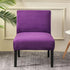 Armless Armless Velvet Accent Chair Cover Slipcover, Stretch Super Soft Thick Velvet Chair Slipcovers for Chair