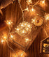WFGGEH 20ft 40 Flower String Lights, LED USB Powered Cherry Blossom Fairy String Lights for Party Birthday Wedding