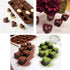 Silicone Heart Chocolate Mold, Candy Molds for Party, Wedding, Jelly, Heart Shaped Ice Cube, Pack of 2