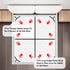 Bed Sheet Holder Straps, 4+2 Pcs Adjustable Mattress Sheet Clips, Elastic Fasteners to Keep Bed Sheet in Place