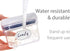 CHUBBIEE Removable Waterproof Food Labels, Write-on Kitchen Labels for Food Storage Containers, Pack of 64