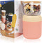 Oatmeal Yogurt Containers, Stainless Steel Insulated Food Containers with Lids and Spoons,