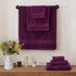 COZYART Set, Set 3 1 1 1 650 Luxury Purple Bath Towels Turkish Cotton Hotel Large Towels for Bathroom, Thick Bathroom