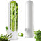 HVECT Herb Saver for Refrigerator, Herb Saver Pod Cilantro Containers for Refrigerator, Fresh