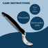 Deluxe Ice Cream Scoop with Soft Grip Handle & Lid Opener, Stainless Steel Heavy Duty Scooper Tool for Kitchen - Black
