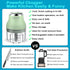 Electric Garlic Chopper, 250ML Mini Portable Veggie Chopper, Wireless Food Processor for Garlic, Onion, Green