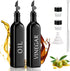 EJGIEGSO Oil and Vinegar Dispenser Set of 2, 17oz/500ml Extra Thick Glass Oil