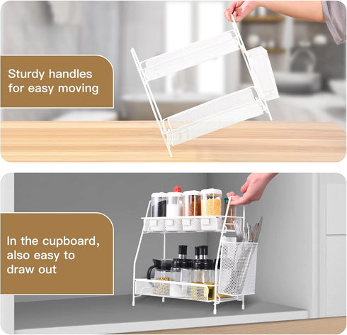 Countertop counter, counter LEMIKKLE organizer for bathroom bathroom organizers and storage, spice rack organizer