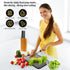 Plastic Cutting Board Set, 2 Large Dishwasher Safe Boards for Meat, Non-Slip, Reversible, Black