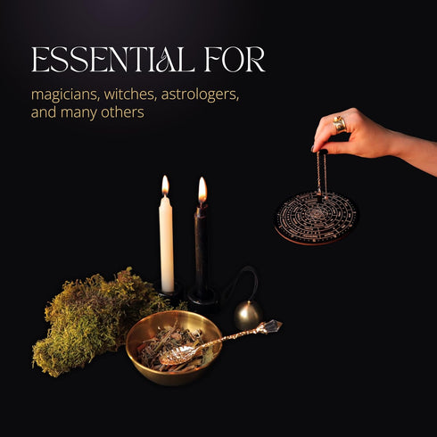 73 Large Witchcraft Kit pcs Premium Witch Kit for Beginners Wiccan Supplies and Tools Altar Supplies, Crystals