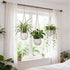 3 Pack 3 35"/29"/23" YIBOT Macrame Plant Hanger Indoor Hanging Planter for Plants Holder with Hooks, Size No Tassels