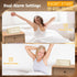 fomobest Dimmable, Snooze, Wooden Digital Alarm Clock with Dual USB Charging Ports, DST, Modern Large Time Display LED