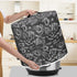Dust Cover for 3 Quart Instant Pot, Easy Clean Pressure Cooker Cover with Pocket for Home Decor (Coffee Time Black)