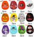 CCINEE 24pcs Drawstring Goody Bags - 12 Styles Halloween Treats Bags for Kids' Trick or Treat Party