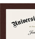 Americanflat 8.5x11 Diploma Frame with Shatter-Resistant Glass, Mahogany Document Frame