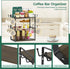 Countertop, 2 12 EsLuker.ly Coffee Station Bar Organizer Mug Holder Stand Tier Mug Cup Tree Rack for Kitchen Office