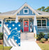 Welcome Decorations Garden Flag, 12 X 18 Inch Outdoor Football Sport Fans Double Sided House Flag