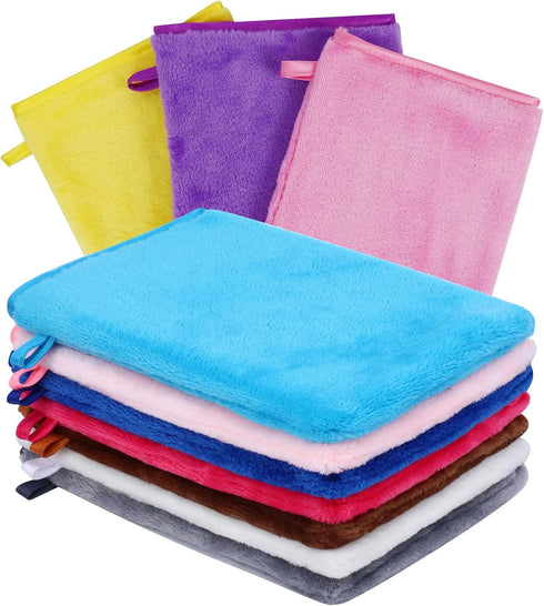 PHOGARY 10 Pack Body & Face Microfiber Washcloths for Baby Younger Kid, Soft