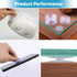 Pawfly 20 Pack Double Sided Suction Cups - 0.8 Inch Clear PVC Plastic for Glass Table Mirror
