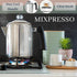 Mixpresso Stainless Steel Coffee Percolator, Stovetop Coffee Pot, 37oz, Excellent for Camping Coffee