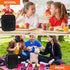 opux Premium Insulated Lunch Box, Soft Lunch Bag for Kids and Adults, Leakproof Black Cooler Tote