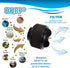 HQRP Inner & Outer Circular Filter Set for Bissell Easy Vac 31033, 3120, 3120-2, 31202, 31203, 3130 Vacuum Cleaner