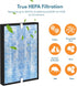 MSA3 True HEPA Filter Replacement for MSA3/MSA3S Membrane Solutions 3-in-1 Air Cleaner, 2 Pack