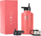IRON °FLASK 64 Oz Sports Water Bottle - Wide Mouth with 3 Straw Lids, Insulated Thermos