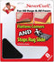 NeverCurl 8PK Rug Corner Grippers - Prevent Curling and Slipping, Easy Lift Design