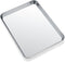 Zacfton Stainless Steel Baking Sheets for Oven, Cookie Sheet Baking Pan 10.5 x 8 x 1 Inch, Easy Clean & Non-stick