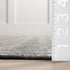 2x6 nuLOOM Moroccan Blythe Area Rug, Dark Grey, Faded Bohemian Design, Stain Resistant, For Bedroom, Dining Room