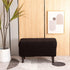 Cornasee Stretch Ottoman Cover Rectangle,Footstool Slipcover Storage Stool Furniture Protector Modern Style