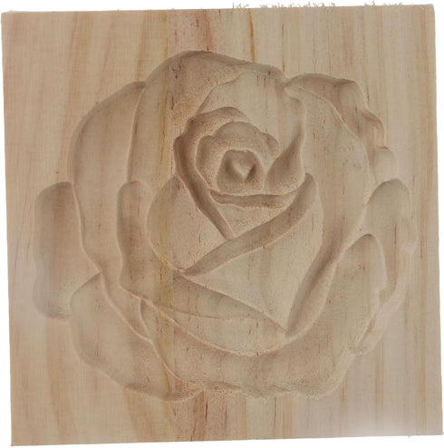 Carved Wooden Cookie Mould Kitchen Cookie Cutter Biscuit Making Bakeware Cake Rose Cookie Cutter for Kitchen DIY and Family Gatherings
