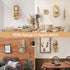 22 11.8 Inches SweetSage Wooden Arched Wall Shelf - Boho Decor Floating Shelves Book Display Rainbow Shelf for Home